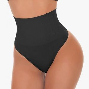 SEXYWG Women Waist Cincher Tummy Control Thong Panty Slimmer Body Shaper, M